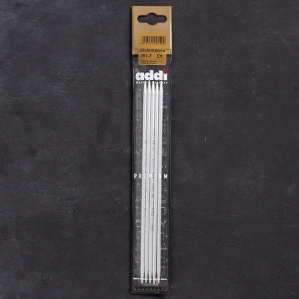 Addi 4mm 20cm 5 li Çorap Şişi - 201-7 - Image 1