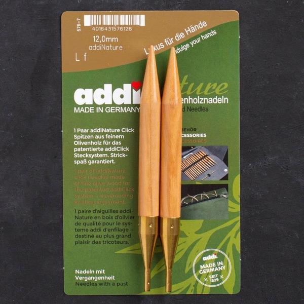 Addi Nature Olive Wood Click 12mm 14cm Misinalı Şi - Image 1