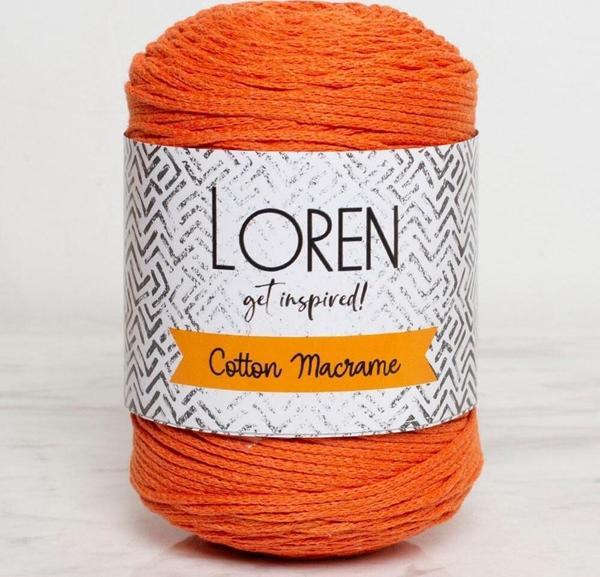  Cotton Macrame Turuncu - R096 - 34370 - Image 1