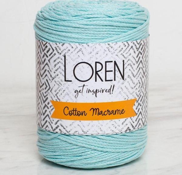  Cotton Macrame Cam Göbeği - R058 - 34368 - Image 1