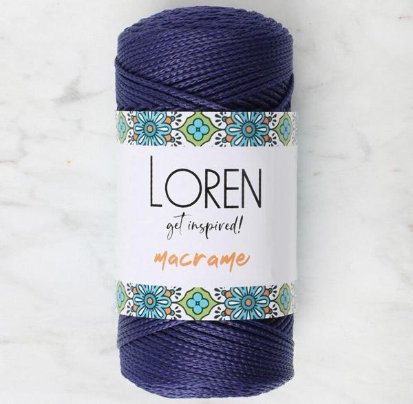  Macrame Lacivert El Örgü İpi - RM 0262 - 34353 - Image 1