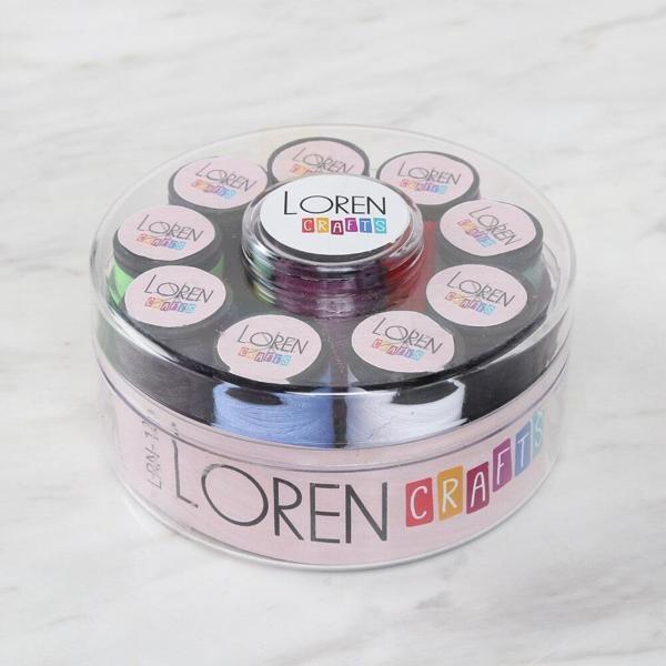  Crafts Dikiş İpliği Seti Büyük 10 Renk LRN - - Image 1