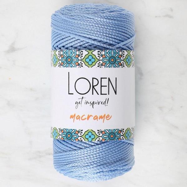 Macrame Mavi El Örgü İpi - RM 0220 - 34350 - Image 1
