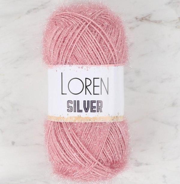 Silver Pembe El Örgü İpi - RS0038 - 34080 - Image 1