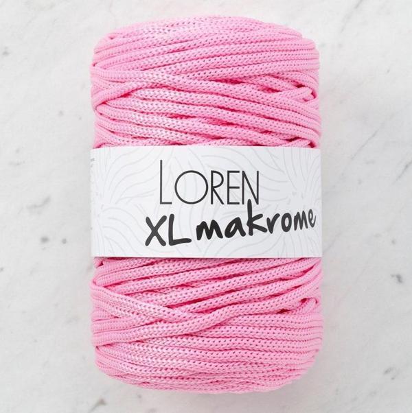  XL Makrome Pembe El Örgü İpi - R047 - 33712 - Image 1