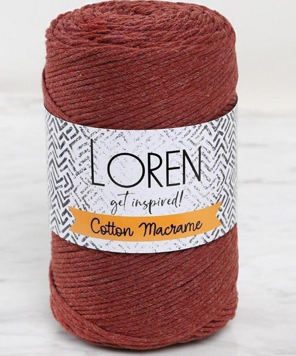  Cotton Macrame Kiremit - L035 - Image 1