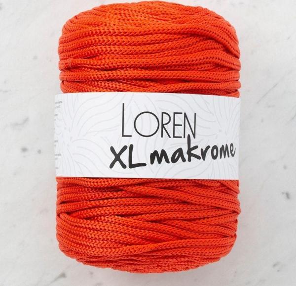  XL Makrome Turuncu El Örgü İpi - R045 - 33711 - Image 1