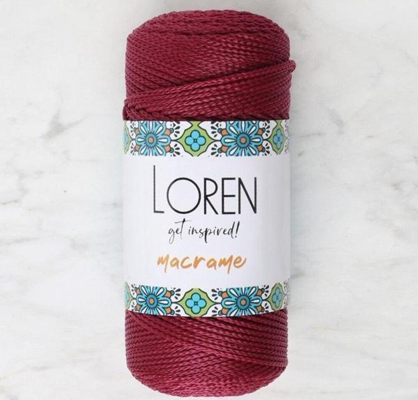 Macrame Bordo El Örgü İpi - RM 0113 - 34344 - Image 1