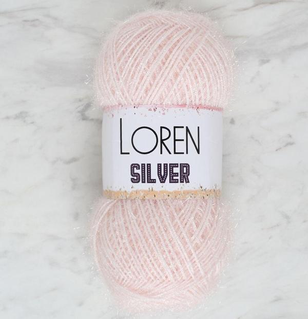  Silver Toz Pembe El Örgü İpi - RS0062 - 34072 - Image 1