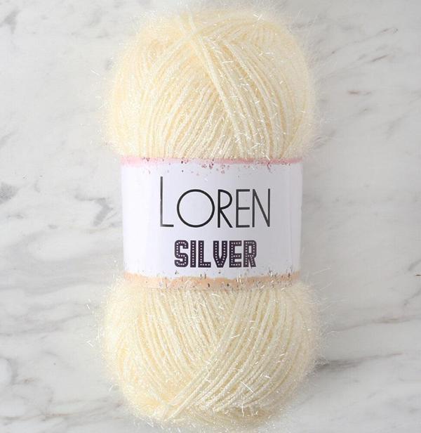  SILVER KREM EL ÖRGÜ İPİ - RS0065 - 34071 - Image 1