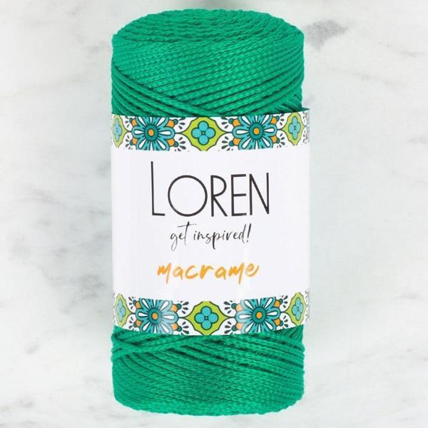  Macrame Yeşil El Örgü İpi - RM 0175 - 34339 - Image 1