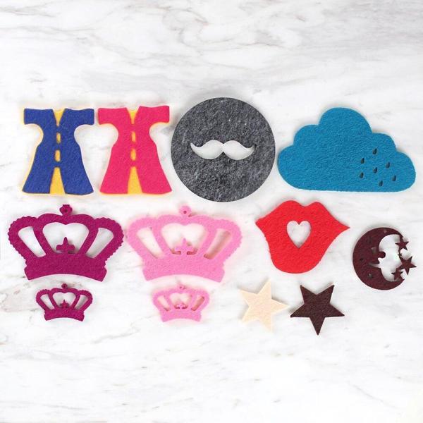  10 Paket Parti Konseptli Keçe Set-3 - Image 1