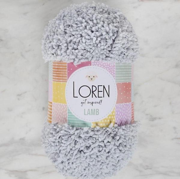  Lamb Açık Gri El Örgü İpi - R044 - Image 1