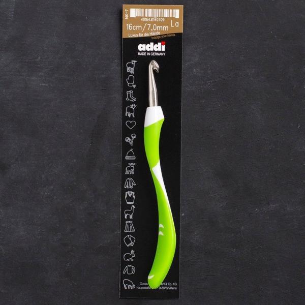 Addi Swing 7mm 16cm Yeşil Ergonomik Yün Tığ - 140- - Image 1