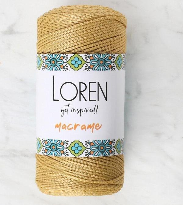  Macrame Gold El Örgü İpi - RM 050 - 34329 - Image 1