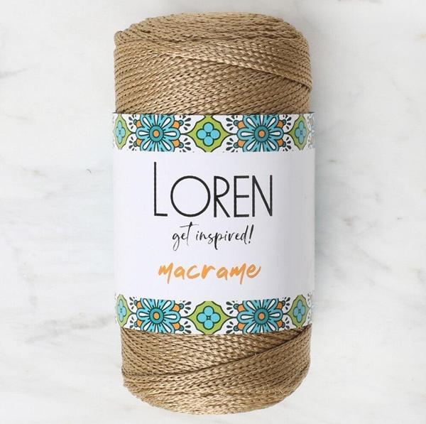  Macrame Sütlü Kahve El Örgü İpi - RM 041 - 34328 - Image 1