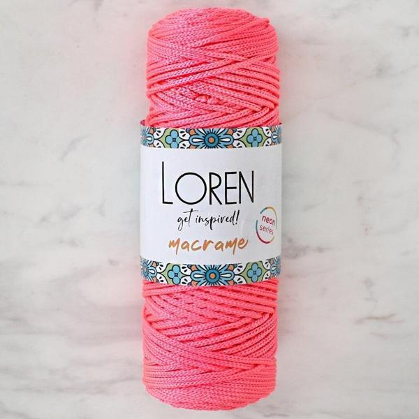  Macrame Neon Pembe El Örgü İpi - L116 - Image 1