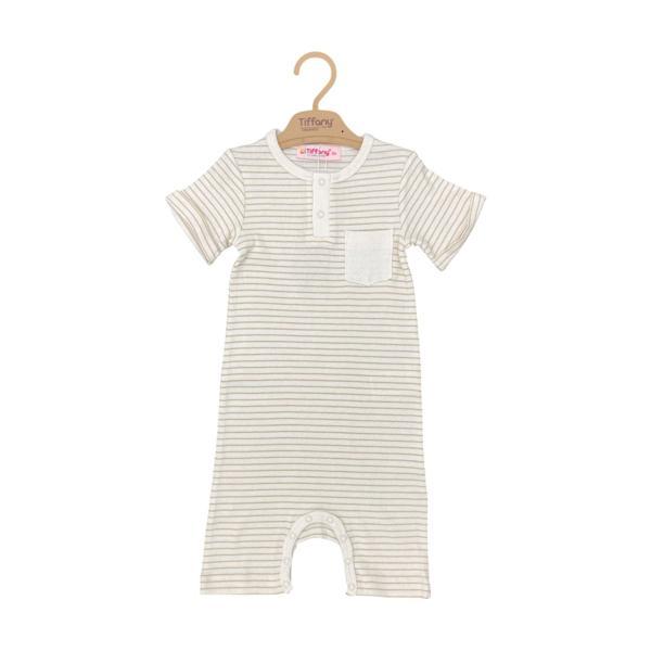 Tiffany Baby Organik Theme Yarım Kol Paçalı Rompy 88008 - Image 1
