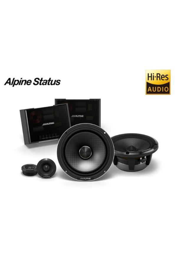 Alpine Hdz-65Cs Status Yüksek Çözünürlüklü Slim Fit Komponent Hoparlör Seti - Image 1
