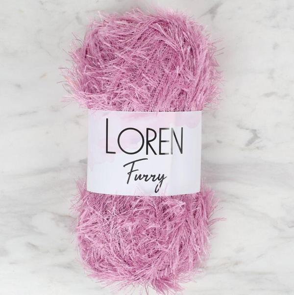 Furry Gül Kurusu El Örgü İpi - RF012 - 34048 - Image 1