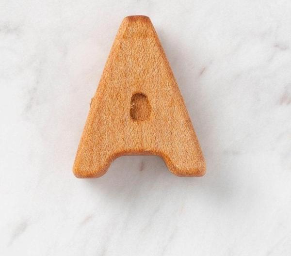 Hobi Baby Organik Ahşap Harf - A - Image 1