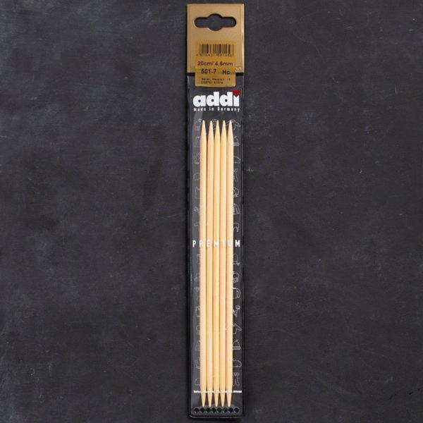 Addi Bambus 4,5mm 20cm Bambu Çorap Şişi - 501-7 - Image 1