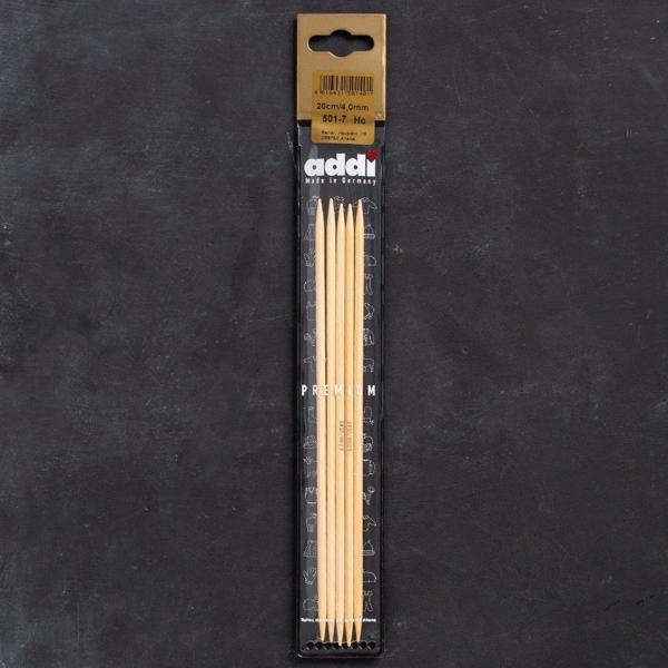 Addi Bambus 4mm 20cm Bambu Çorap Şişi - 501-7 - Image 1