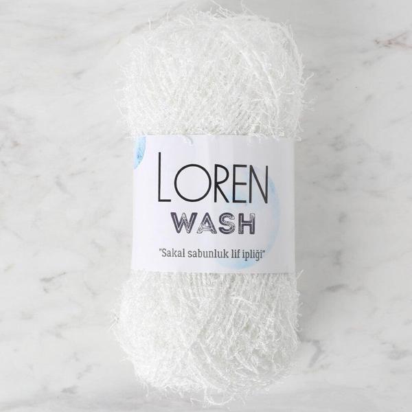  Wash Beyaz El Örgü İpi - R150 - 34040 - Image 1