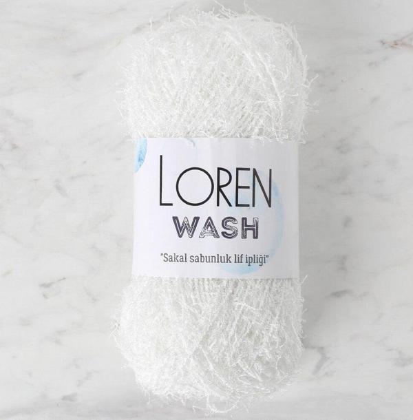  Wash Beyaz El Örgü İpi - R150 - 34040 - Image 1