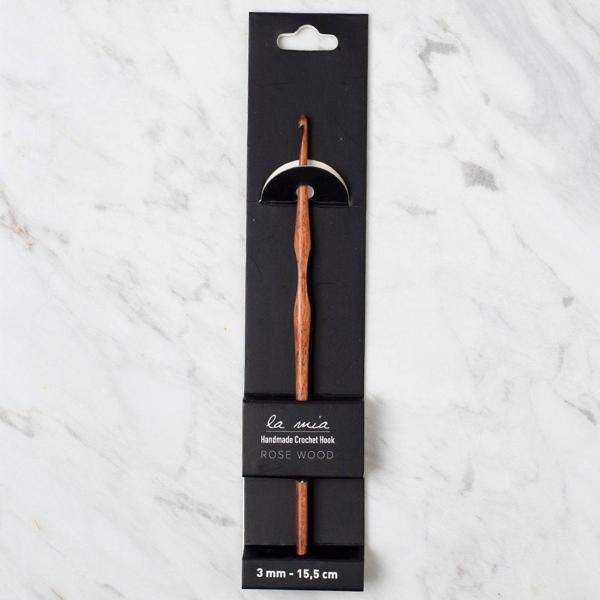 La Mia Rosewood 3 mm 15.5 cm Ahşap Yün Tığ - Image 1