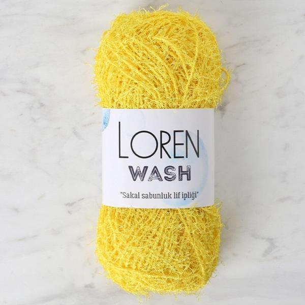  Wash Sarı El Örgü İpi - R002 - 34036 - Image 1