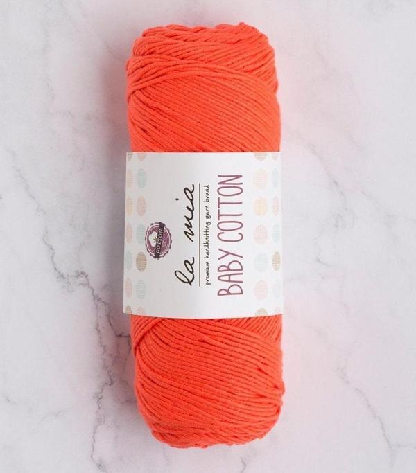 La Mia Baby Cotton Nar Çiceği El Örgü İpi - L038 - 33643 - Image 1