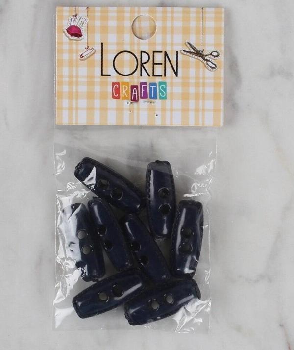  Crafts lacivert 8 li çoban düğmesi - 95 - Image 1