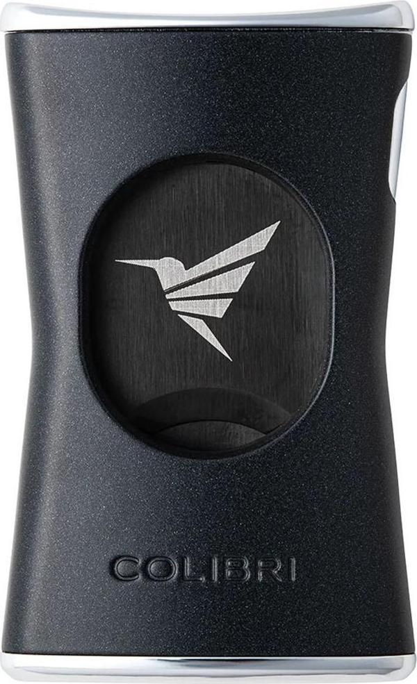 Colibri Siyah-Gümüş Slim Puro Makası Kesici - Image 1