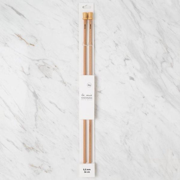 La Mia Whitewood 5.5 mm 36 cm Ahşap Örgü Şişi - Image 1