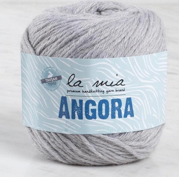 La Mia Angora Gri El Örgü İpi - L047 - 34013 - Image 1