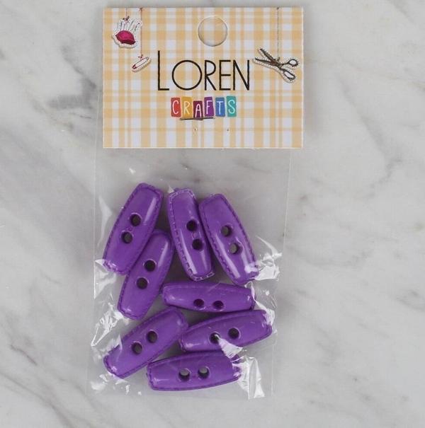  Crafts mor 8 li çoban düğmesi - 90 - Image 1