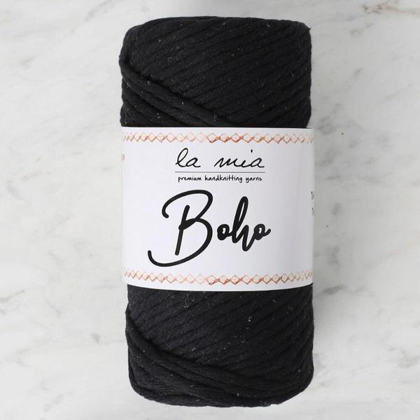 La Mia Boho Siyah Büküm Makrome İpi - L006 - 33997 - Image 1