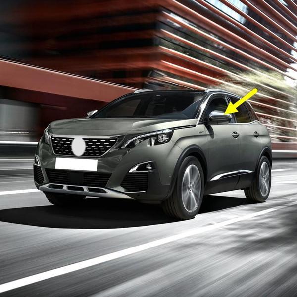 Peugeot 3008 2017-2020 Sol Dış Dikiz Aynası Üst Kapağı - Image 1