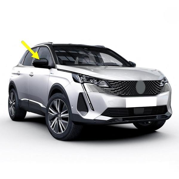 Peugeot 3008 2021-2023 Sağ Dış Dikiz Aynası Üst Kapağı - Image 1