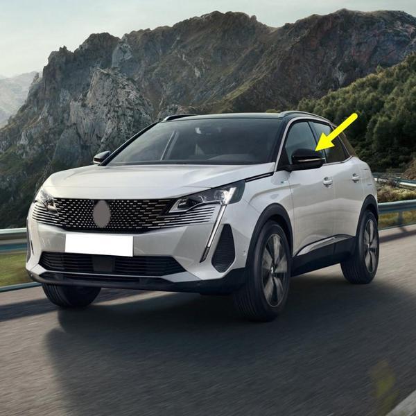 Peugeot 3008 2021-2023 Sol Dış Dikiz Aynası Üst Kapağı - Image 1
