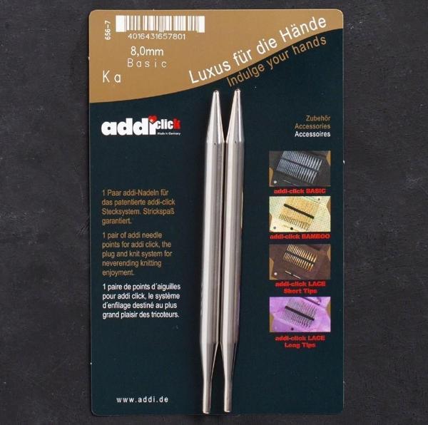 Addi Click Basic 8mm Misinalı Şiş Ucu - 656-2 - Image 1