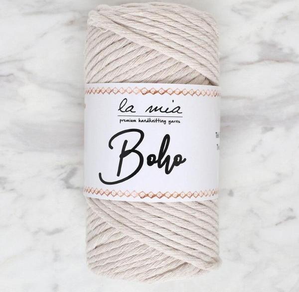 La Mia Boho Krem Büküm Makrome İpi - L002 - 33983 - Image 1
