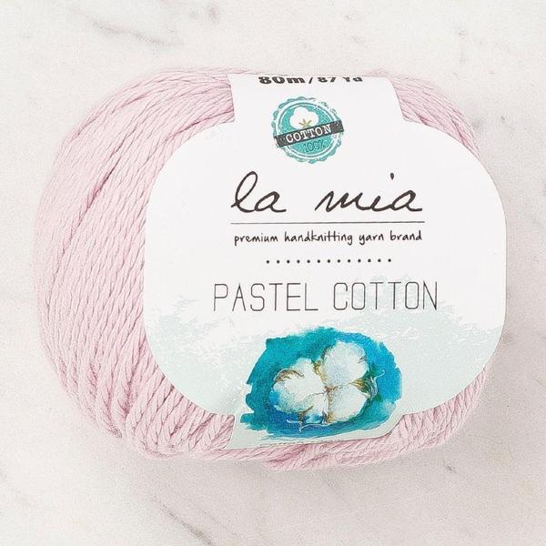 La Mia Pastel Cotton Lila El Örgü İpi - L181 - 33958 - Image 1