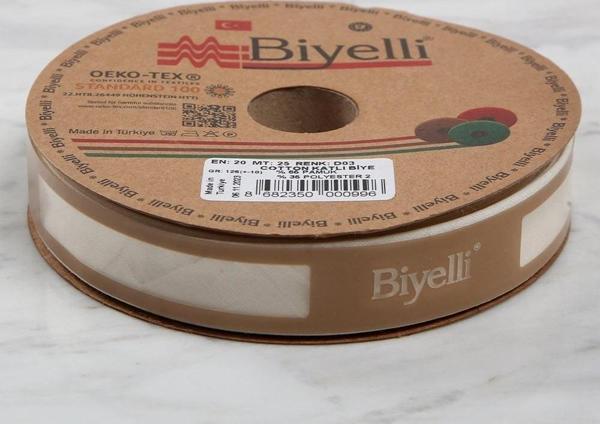  Crafts Pamuk Katlı Biye Krem - D03 - Image 1