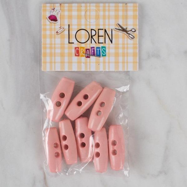  Crafts pembe 8 li çoban düğmesi - 72 - Image 1