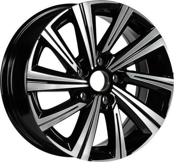 EMR-S1005-01 7.0x16" -5x114.3 ET40 60.1 Black Diamond Jant (4 Adet) - Image 1