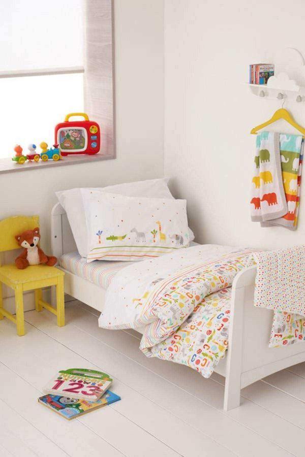 Sevimli Arkadaşlar Çocuk Bebek Nevresim Takımı 100x150 - Image 1