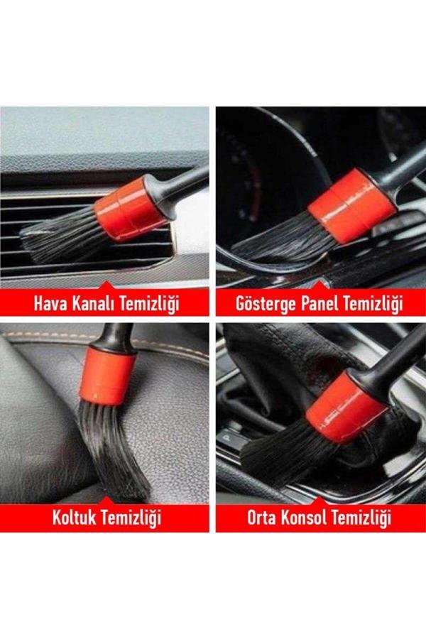 Cengiz Araç Detay Fırça Seti 6 Parça - Image 1