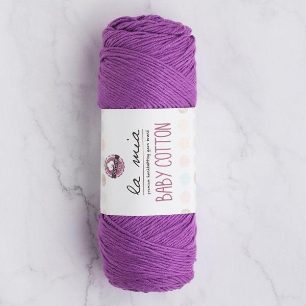 La Mia Baby Cotton Mor El Örgü İpi - L039 - 33642 - Image 1